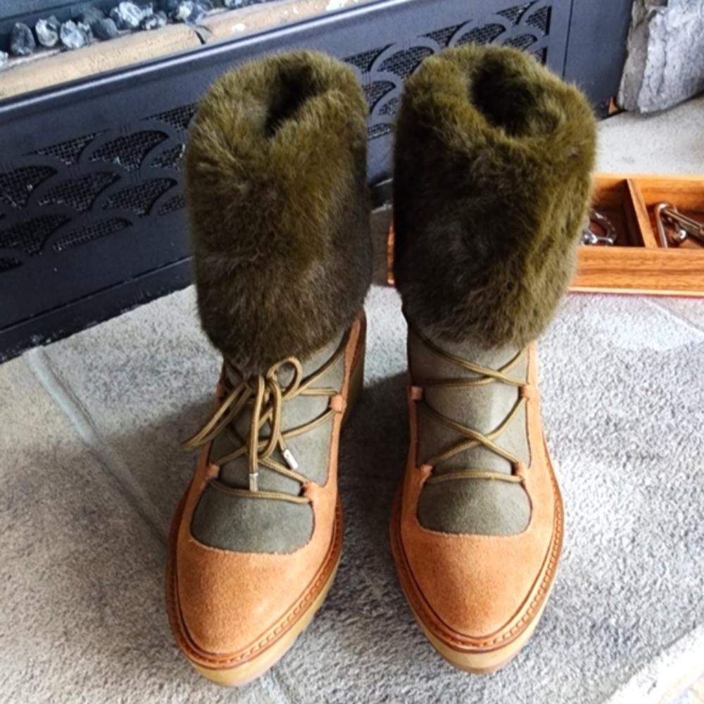 Cecilia NY Anthropologie Graham Boots Size 8. NWOB